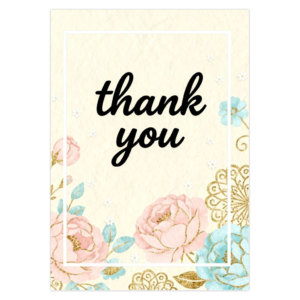 Basic Thank You