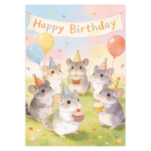 Chinchilla Birthday