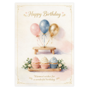 Gentle Celebration Birthday Card